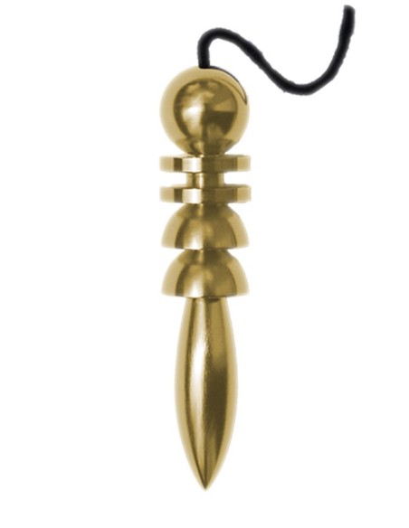 Pendule Hathor (plaqué or)