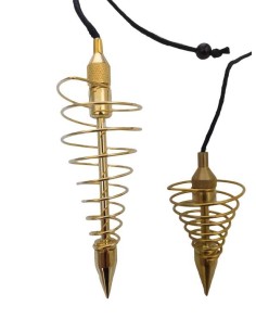 Pendule Spirale Or 2